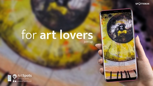 A new art app called "ArtSpots"